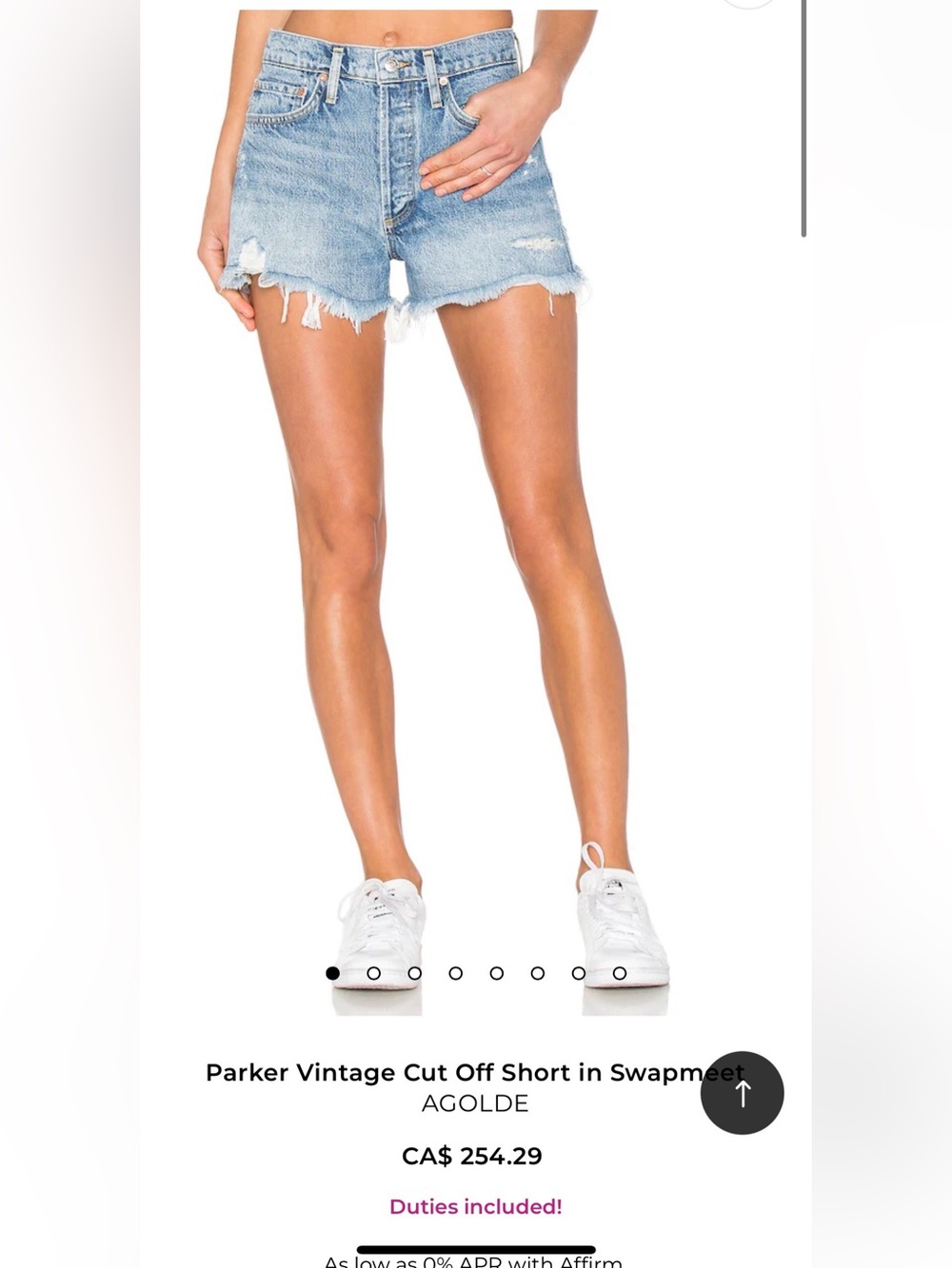 Agolde Parker shorts